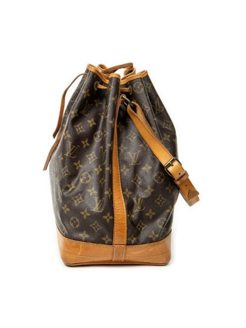 Louis Vuitton Noe Brown Monogram Canvas Bucket Bag